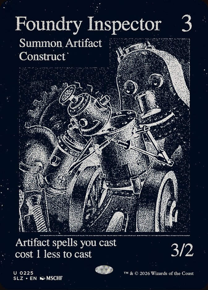 Foundry Inspector, The Zeta Set · 0225