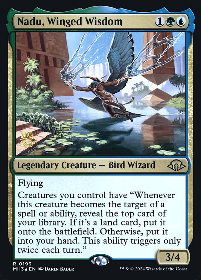 Nadu, Winged Wisdom, Modern Horizons 3 Promos · 0193