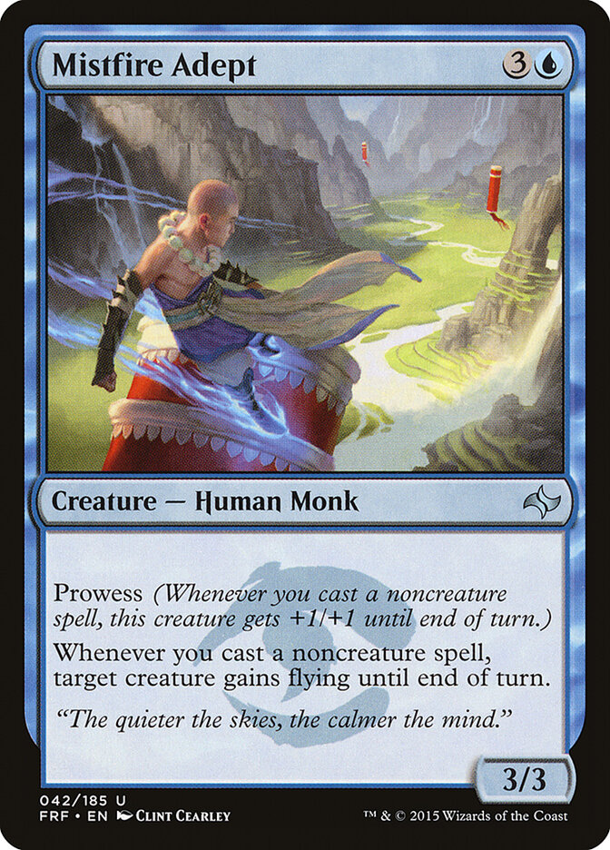 Mistfire Adept, Fate Reforged · 042/185