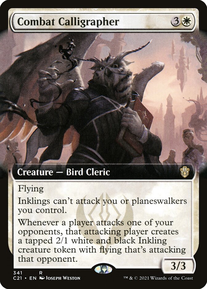 Combat Calligrapher, Commander 2021 · 341