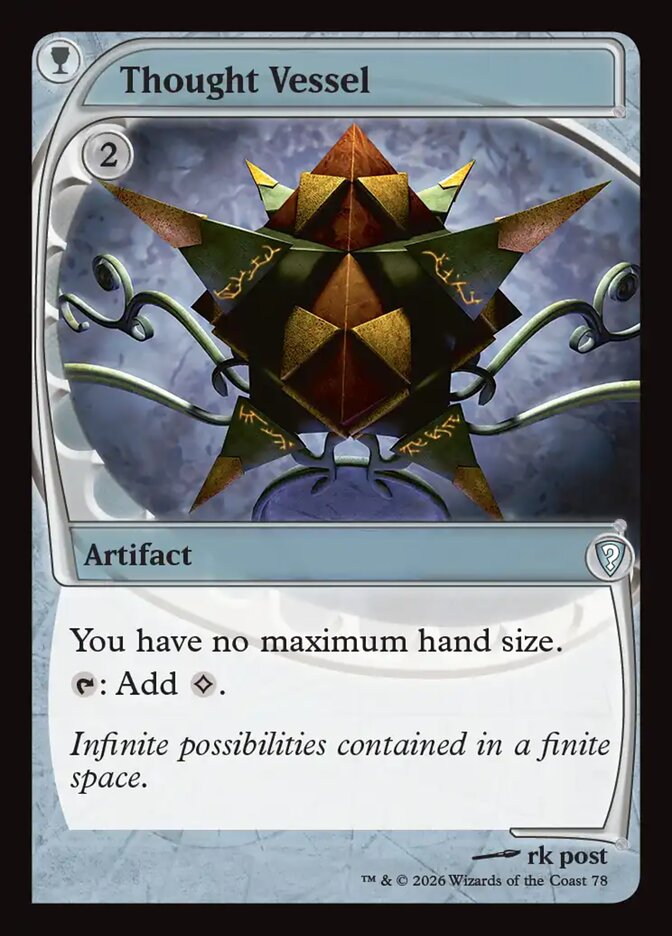 Thought Vessel, Mystery Booster Commander Edition · 0078