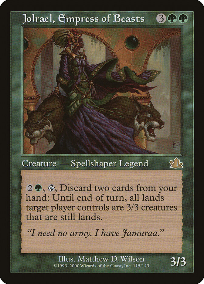 Jolrael, Empress of Beasts, Prophecy · 115/143