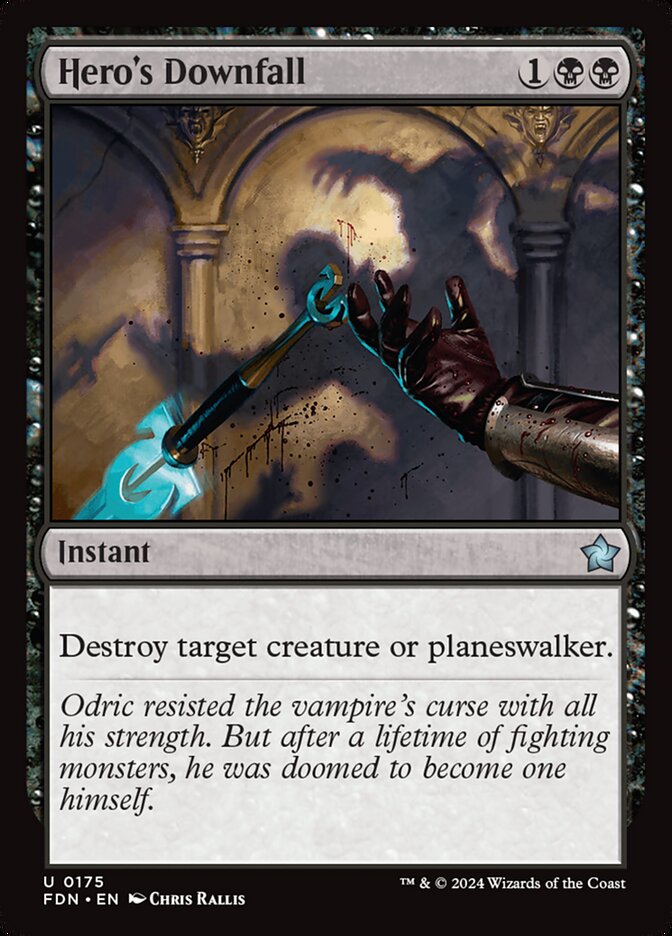Hero's Downfall, Foundations · 0175