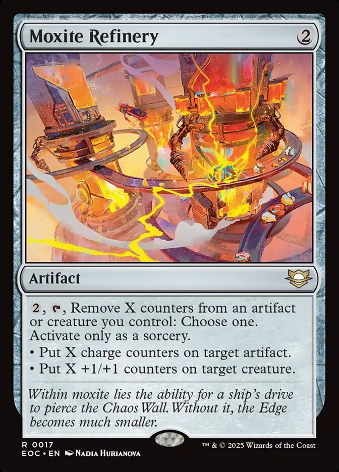 Moxite Refinery, Edge of Eternities Commander · 0017