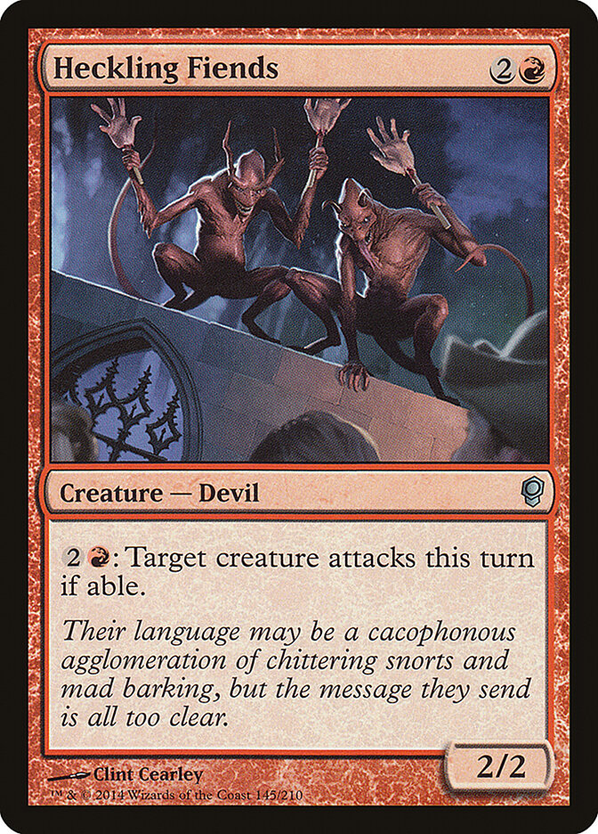 Heckling Fiends, Conspiracy · 145/210