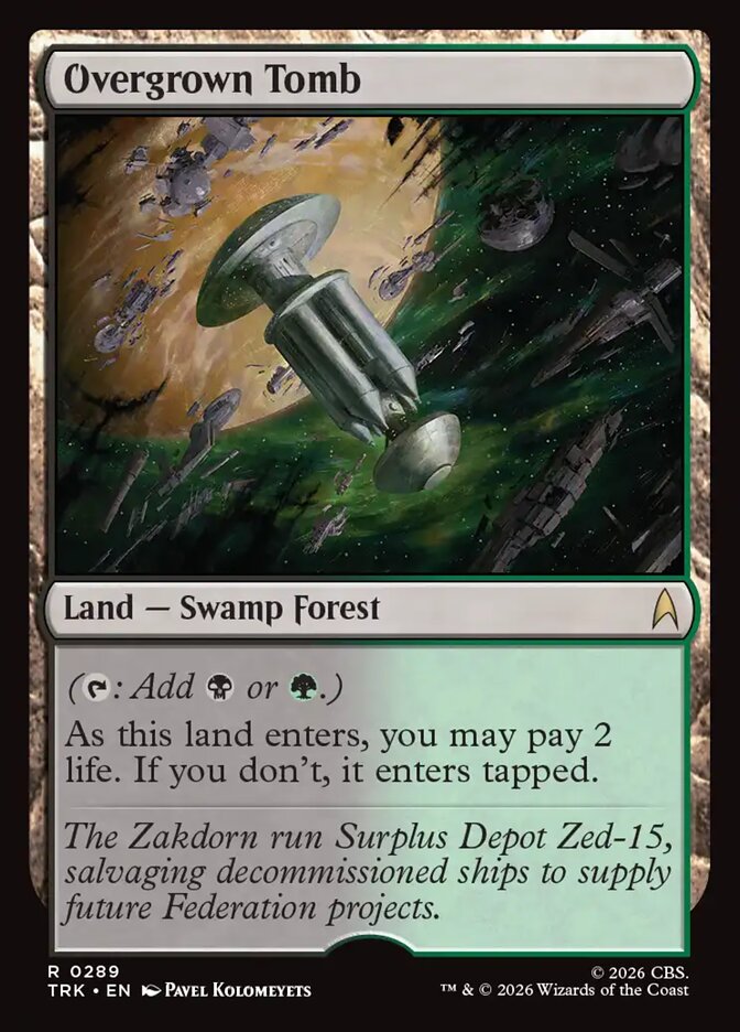 Overgrown Tomb, Star Trek · 0289