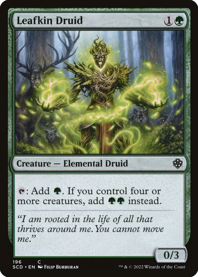 Leafkin Druid, Starter Commander Decks · 196