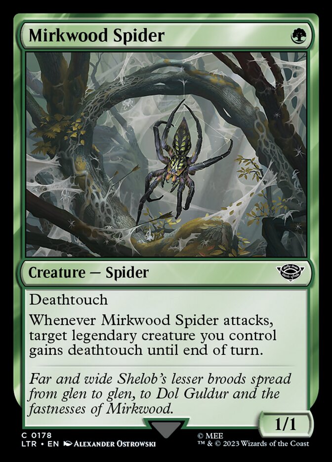 Mirkwood Spider, The Lord of the Rings: Tales of Middle-earth · 0178