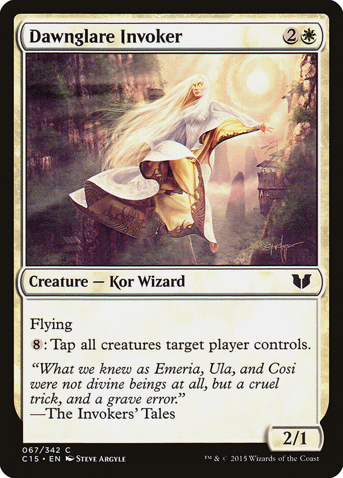 Dawnglare Invoker, Commander 2015 · 067/342