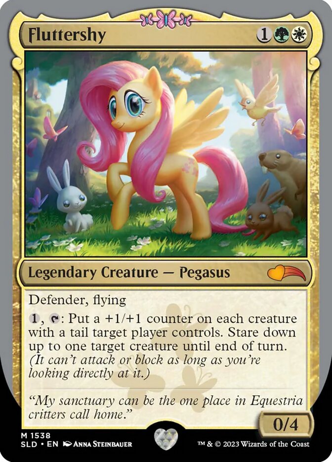 Fluttershy, Secret Lair Drop · 1538