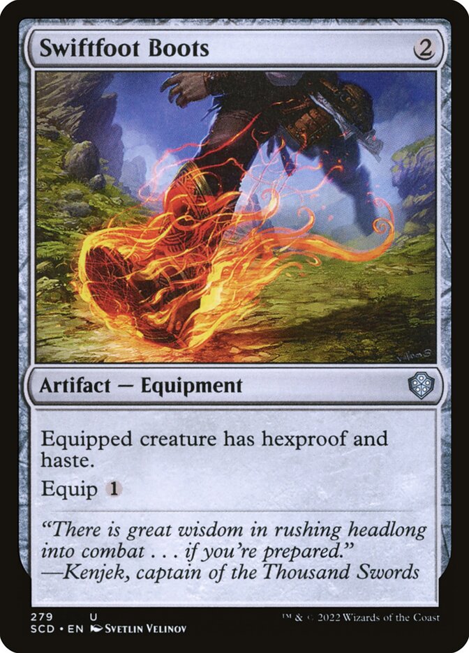 Swiftfoot Boots, Starter Commander Decks · 279