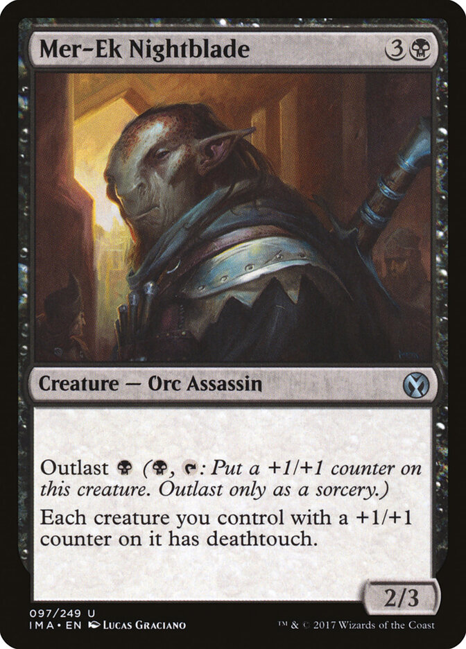 Mer-Ek Nightblade, Iconic Masters · 097/249