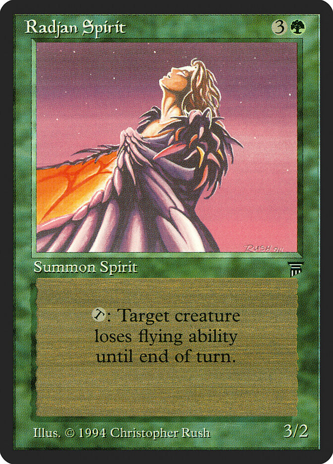 Radjan Spirit, Legends · 199