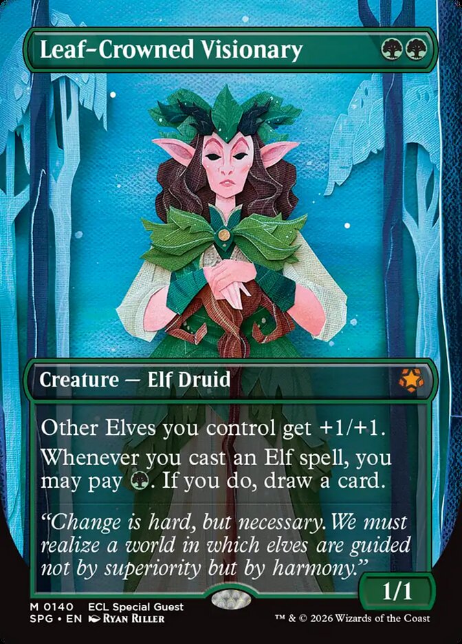 Leaf-Crowned Visionary, Special Guests · 0140