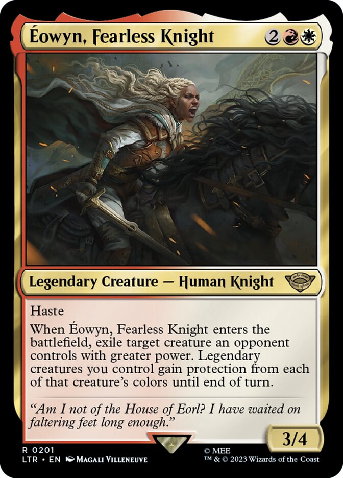 Éowyn, Fearless Knight, The Lord of the Rings: Tales of Middle-earth · 0201