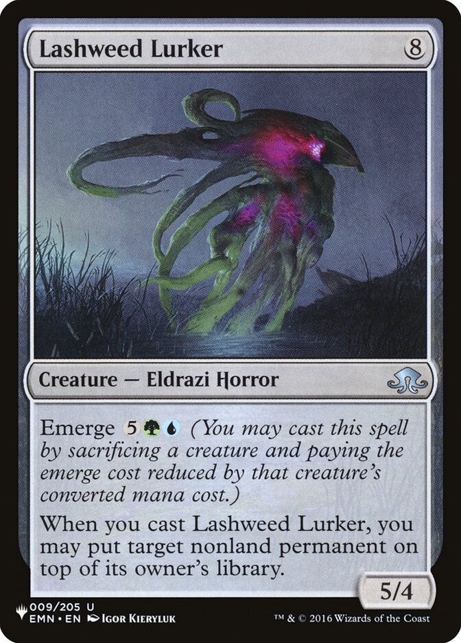 Lashweed Lurker, The List · emn-9