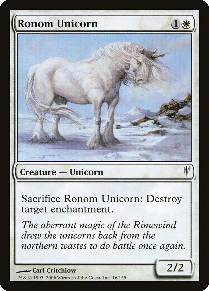 Ronom Unicorn, Coldsnap · 16/155