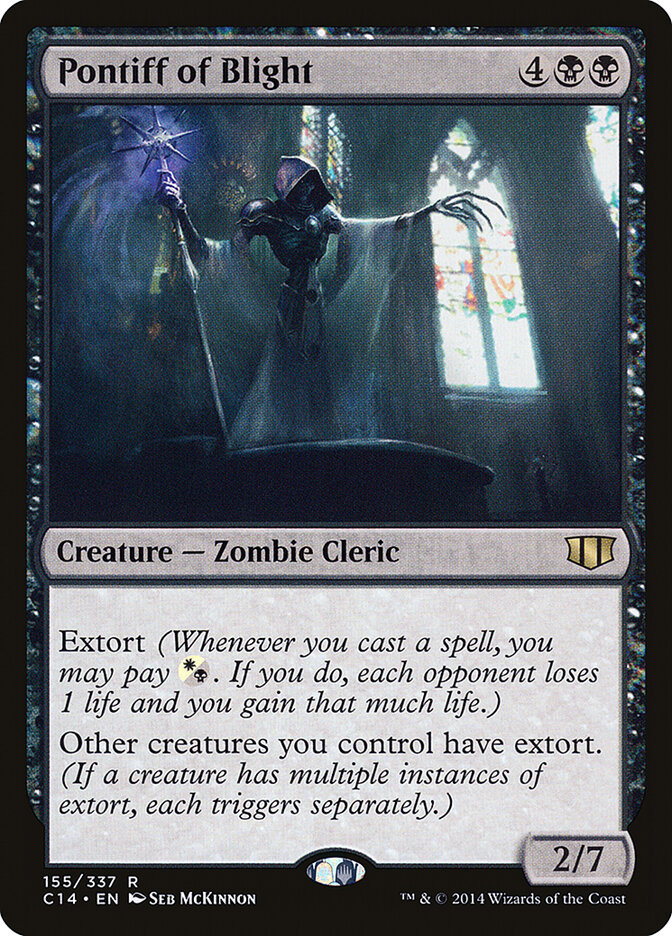 Pontiff of Blight, Commander 2014 · 155/337