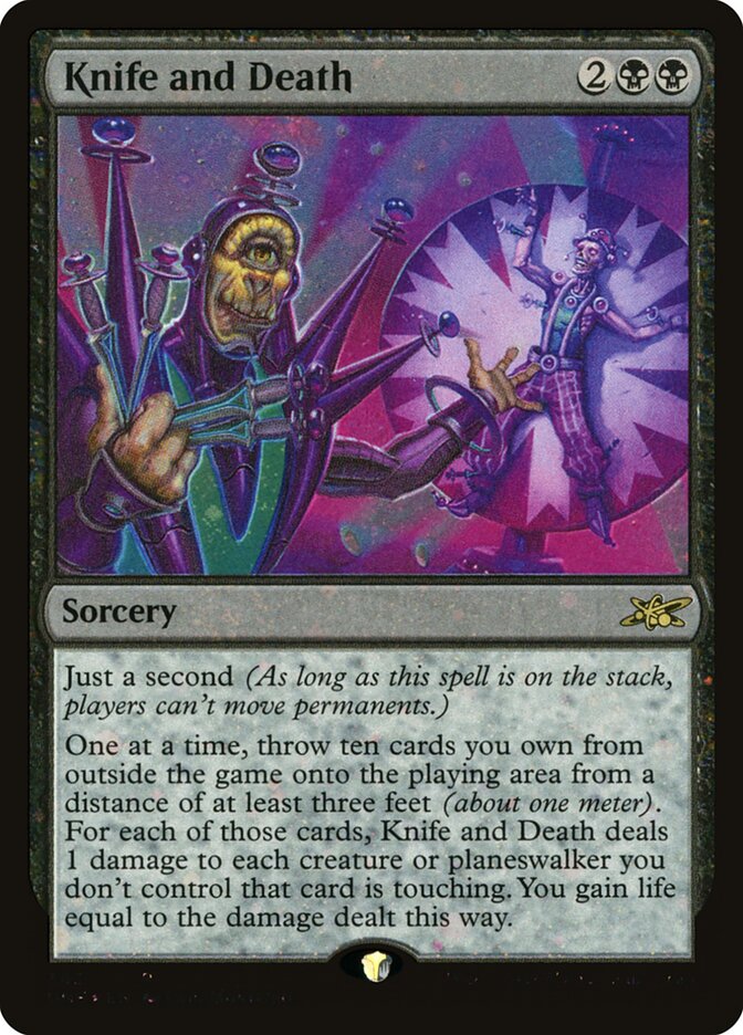 Knife and Death, Unfinity · 363