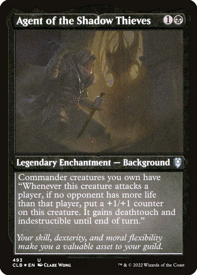 Agent of the Shadow Thieves, Commander Legends: Battle for Baldur's Gate · 493