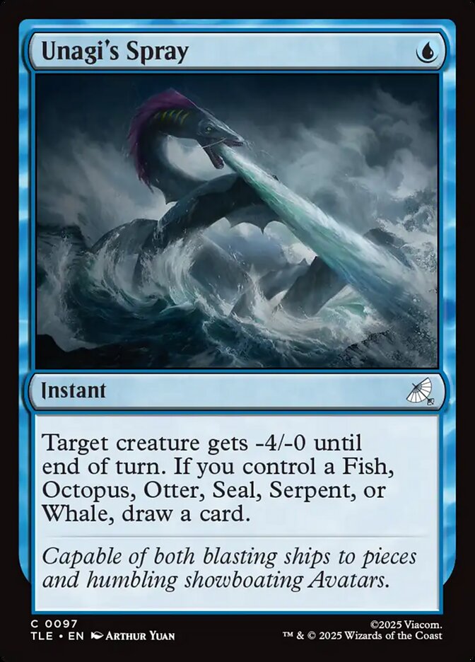 Unagi's Spray, Avatar: The Last Airbender Eternal · 0097