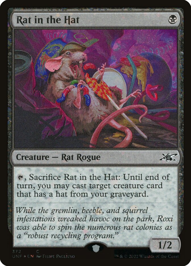 Rat in the Hat, Unfinity · 372