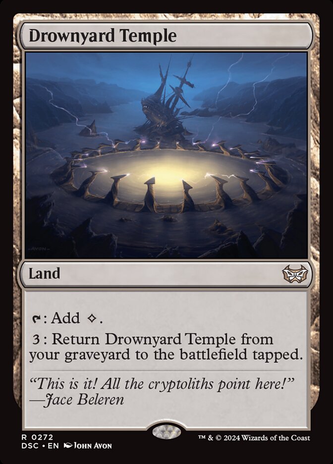 Drownyard Temple, Duskmourn: House of Horror Commander · 0272