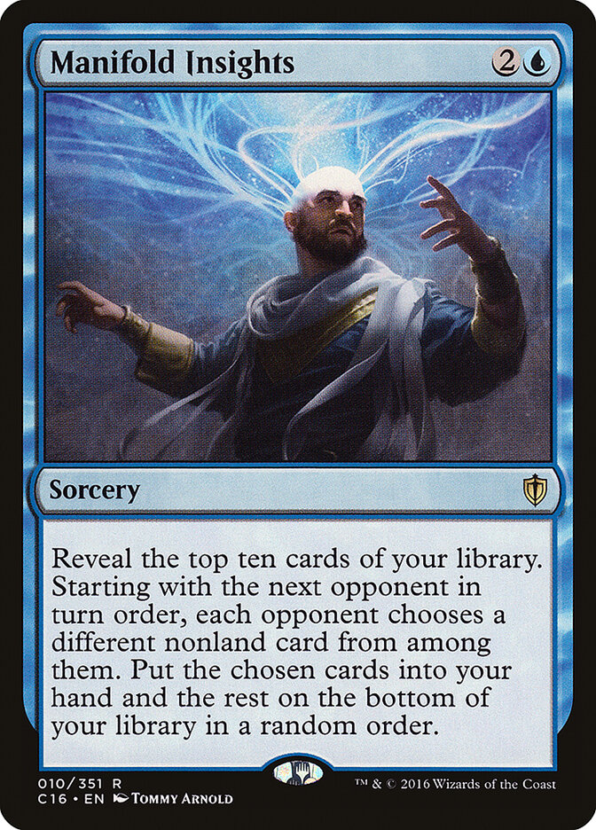 Manifold Insights, Commander 2016 · 010/351
