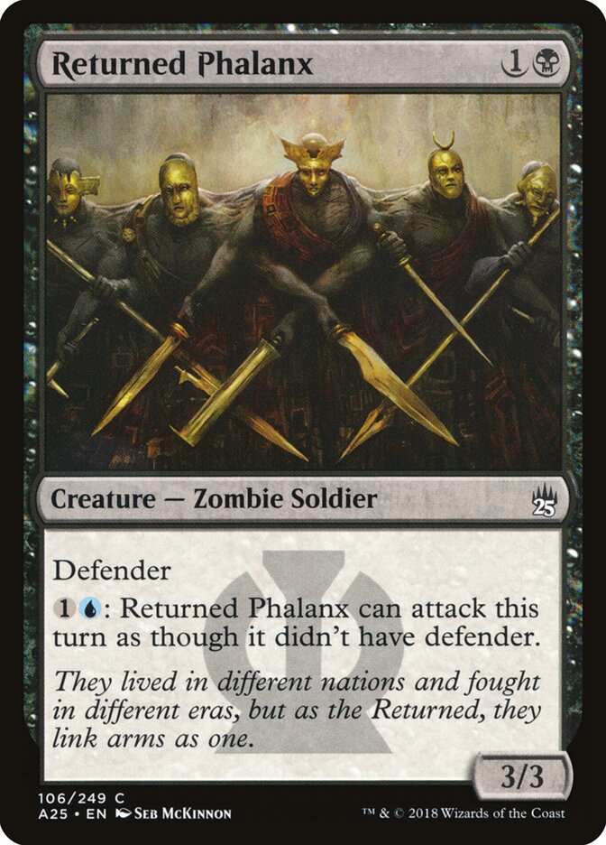 Returned Phalanx, Masters 25 · 106/249
