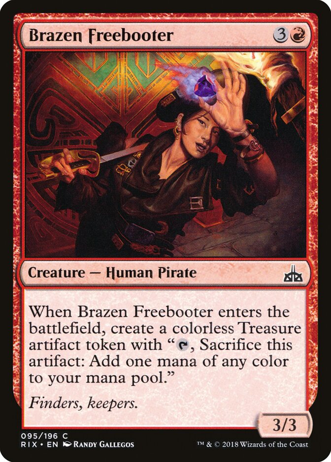 Brazen Freebooter, Rivals of Ixalan · 095/196