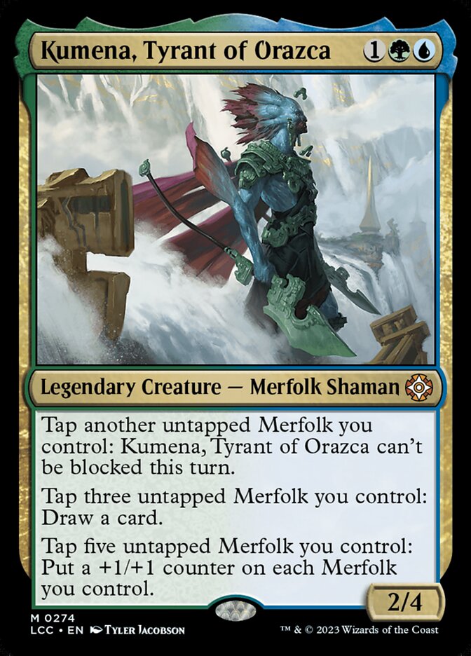 Kumena, Tyrant of Orazca, The Lost Caverns of Ixalan Commander · 0274