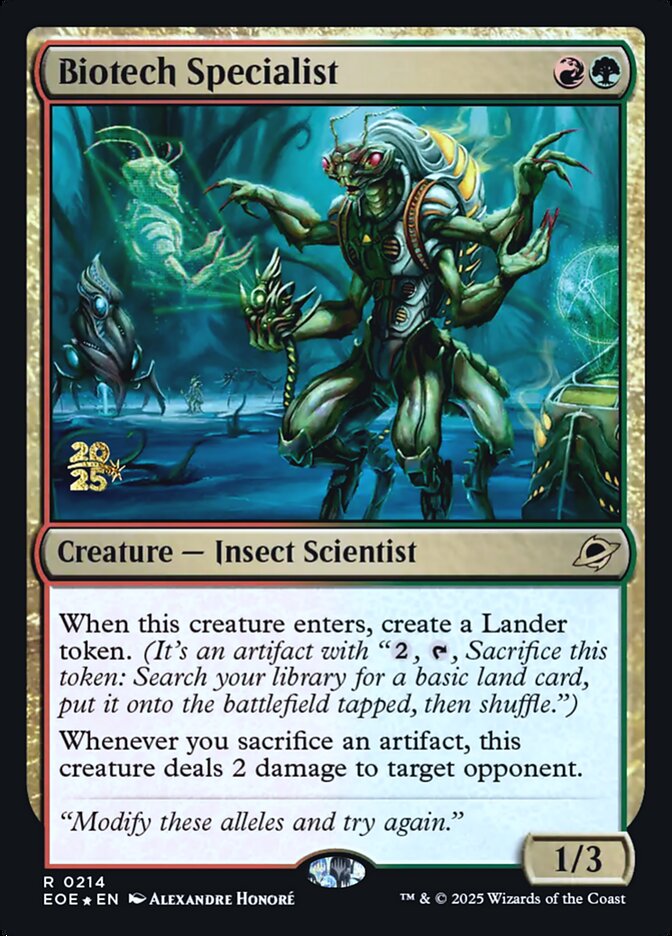 Biotech Specialist, Edge of Eternities Promos · 0214