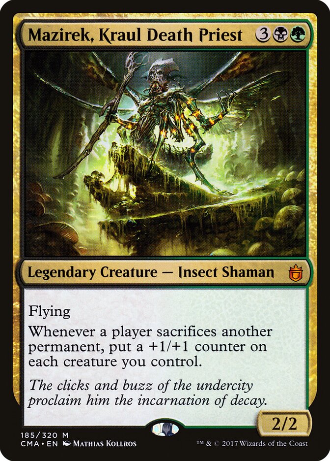 Mazirek, Kraul Death Priest, Commander Anthology · 185/320