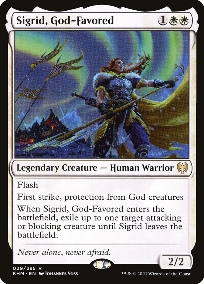 Sigrid, God-Favored, Kaldheim · 029/285