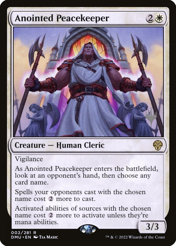 Anointed Peacekeeper, Dominaria United Promos · 002/281