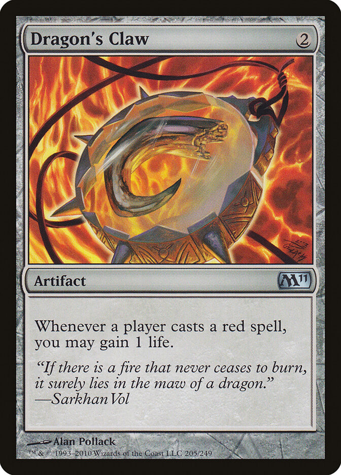 Dragon's Claw, Magic 2011 · 205/249
