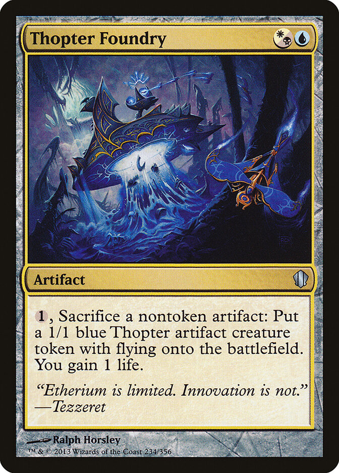 Thopter Foundry, Commander 2013 · 234/356