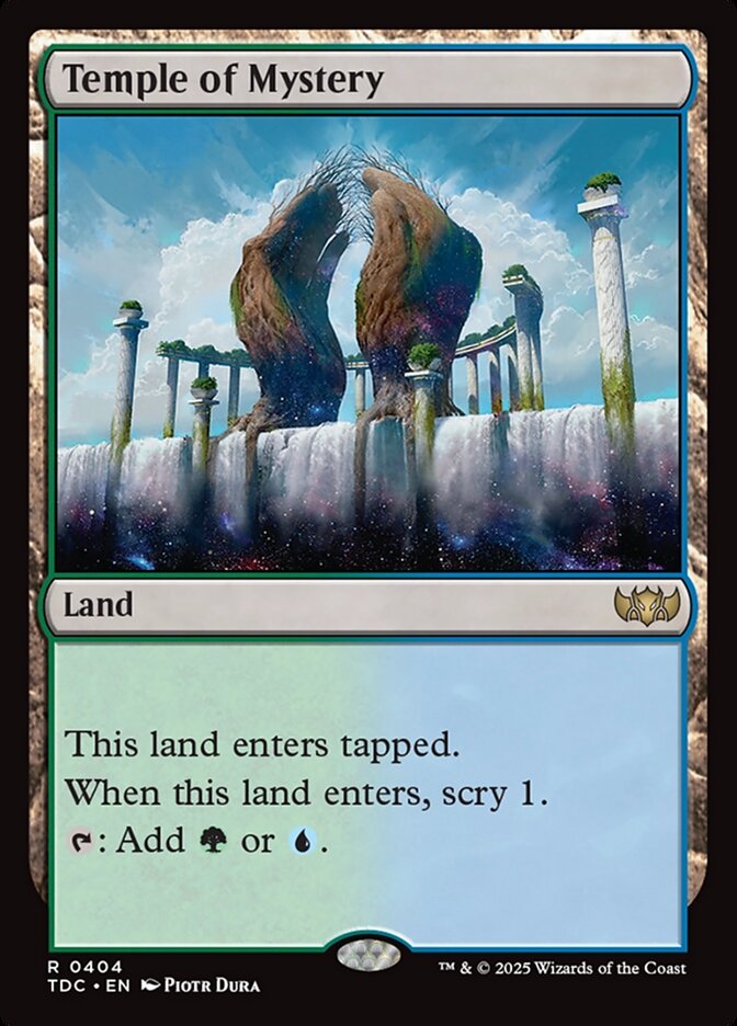 Temple of Mystery, Tarkir: Dragonstorm Commander · 0404