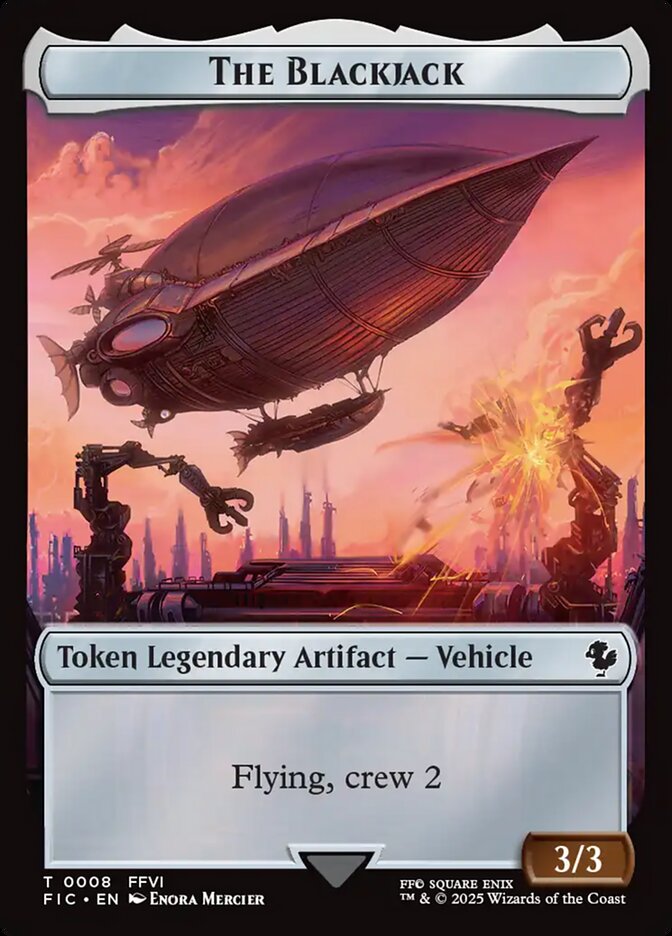 The Blackjack, Final Fantasy Commander Tokens · 0008