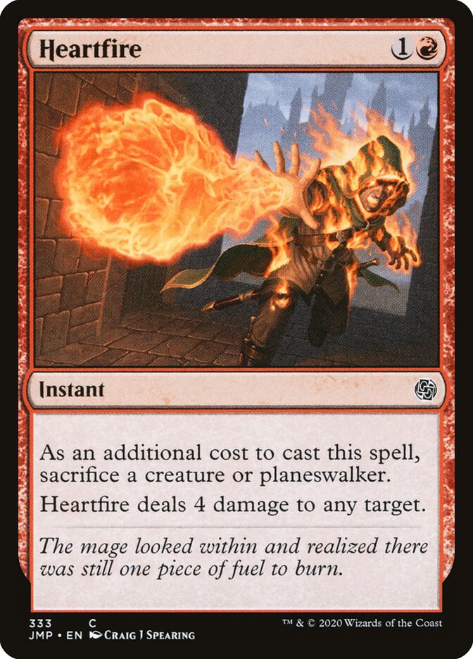 Heartfire, Jumpstart · 333