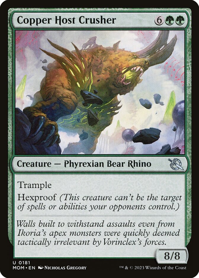 Copper Host Crusher, March of the Machine · 0181