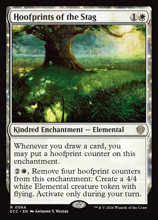 Hoofprints of the Stag, Lorwyn Eclipsed Commander · 0064