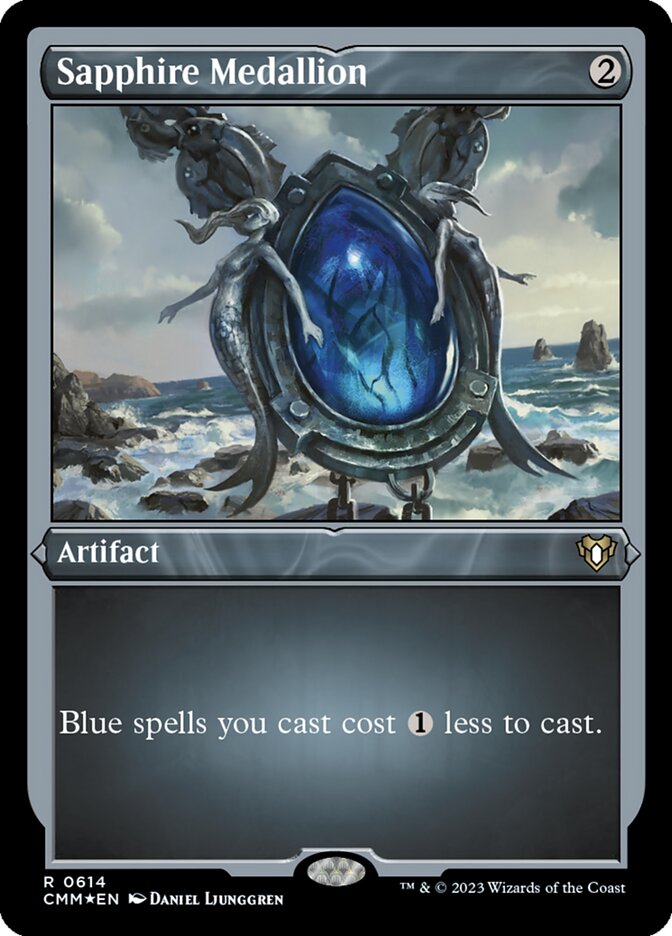 Sapphire Medallion, Commander Masters · 0614