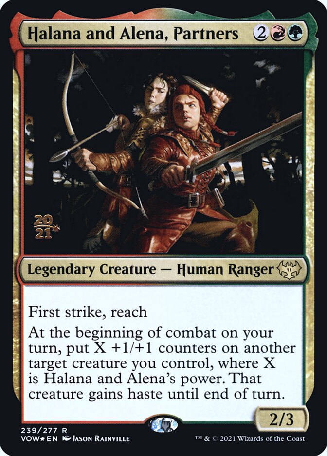 Halana and Alena, Partners, Innistrad: Crimson Vow Promos · 239/277
