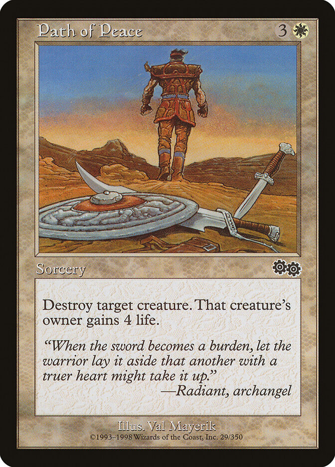 Path of Peace, Urza's Saga · 29/350
