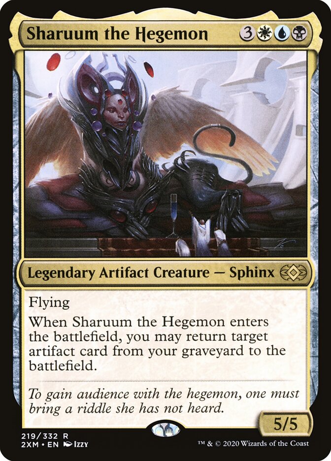 Sharuum the Hegemon, Double Masters · 219/332