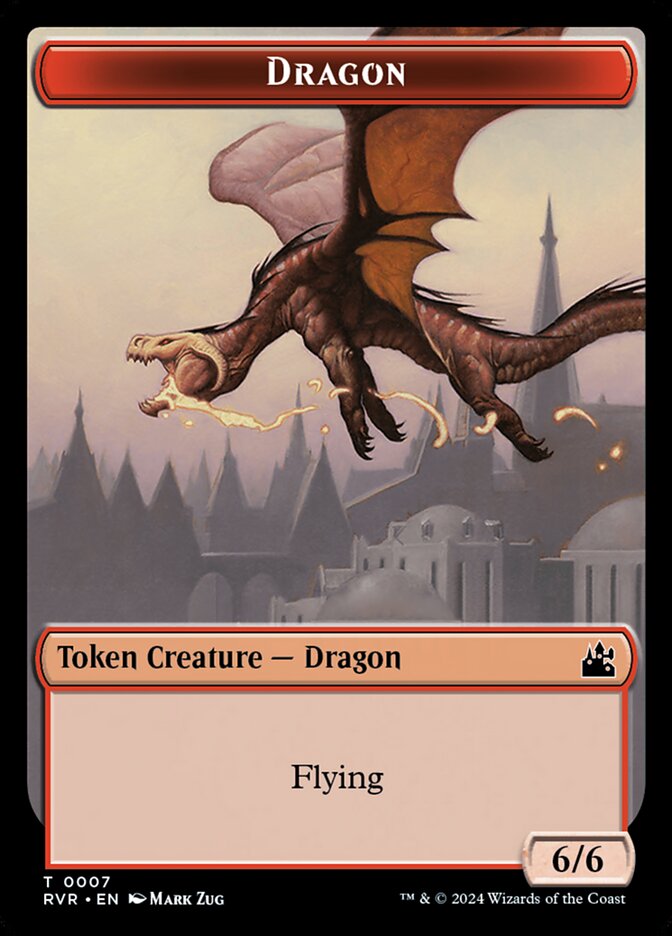 Dragon, Ravnica Remastered Tokens · 0007