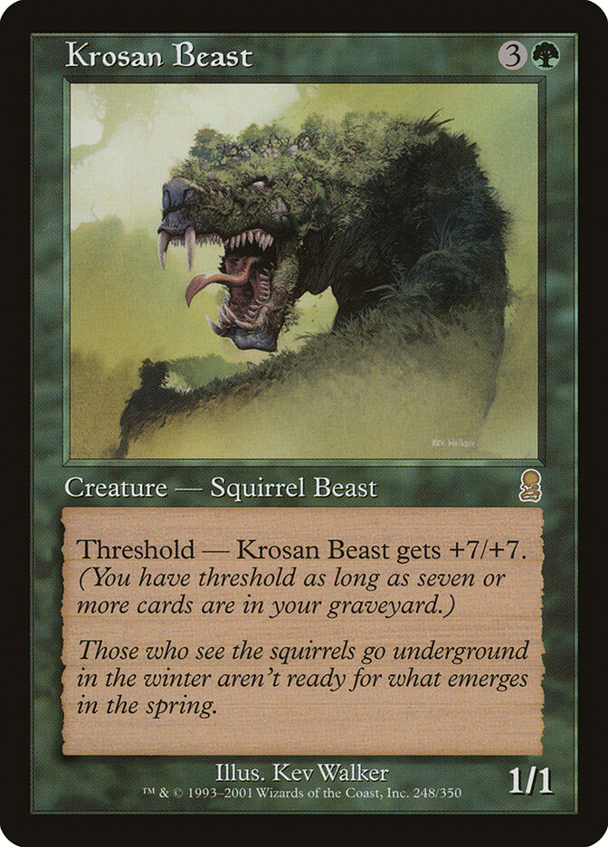 Krosan Beast, Odyssey · 248/350