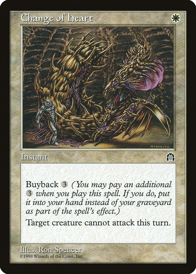 Change of Heart, Stronghold · 3