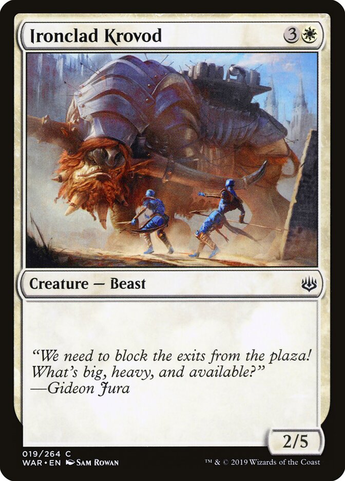 Ironclad Krovod, War of the Spark · 019/264